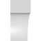 Ekena Millwork 5 1/2-in. W x 8-in. D x 12-in. H Westlake Architectural Grade PVC Knee Brace BRCP055X08X12WTL - alternate 6